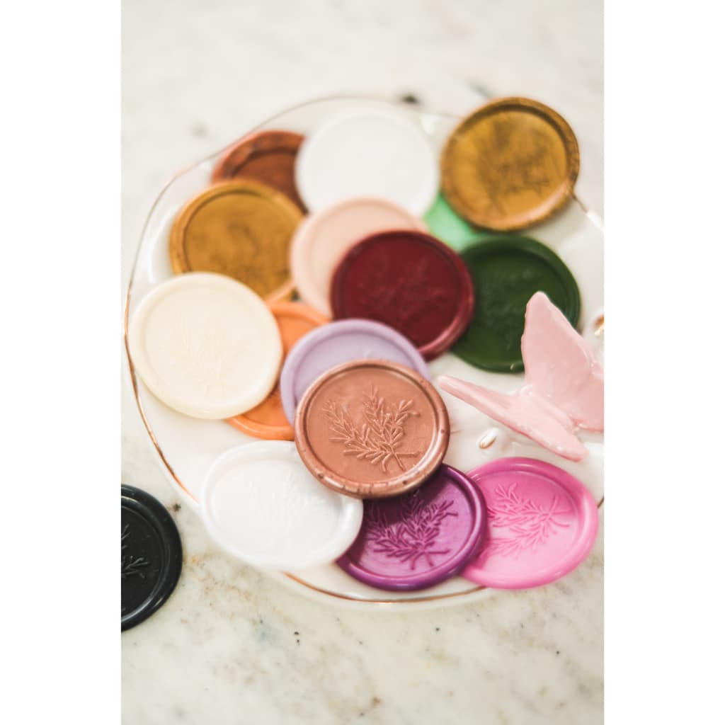 Lacres de cera Com fita Dupla face 3M convite de casamento kit 100un - Envio Imediato