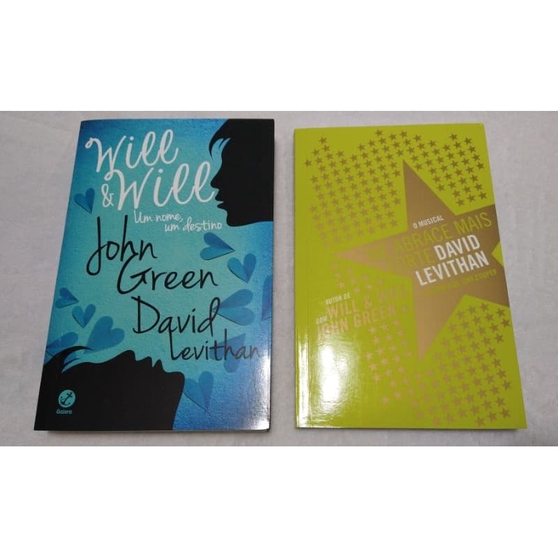 Will e Will: Um Nome, Um Destino e Me Abrace Mais forte: a História de Tiny Cooper - Livros David Levithan e John Green