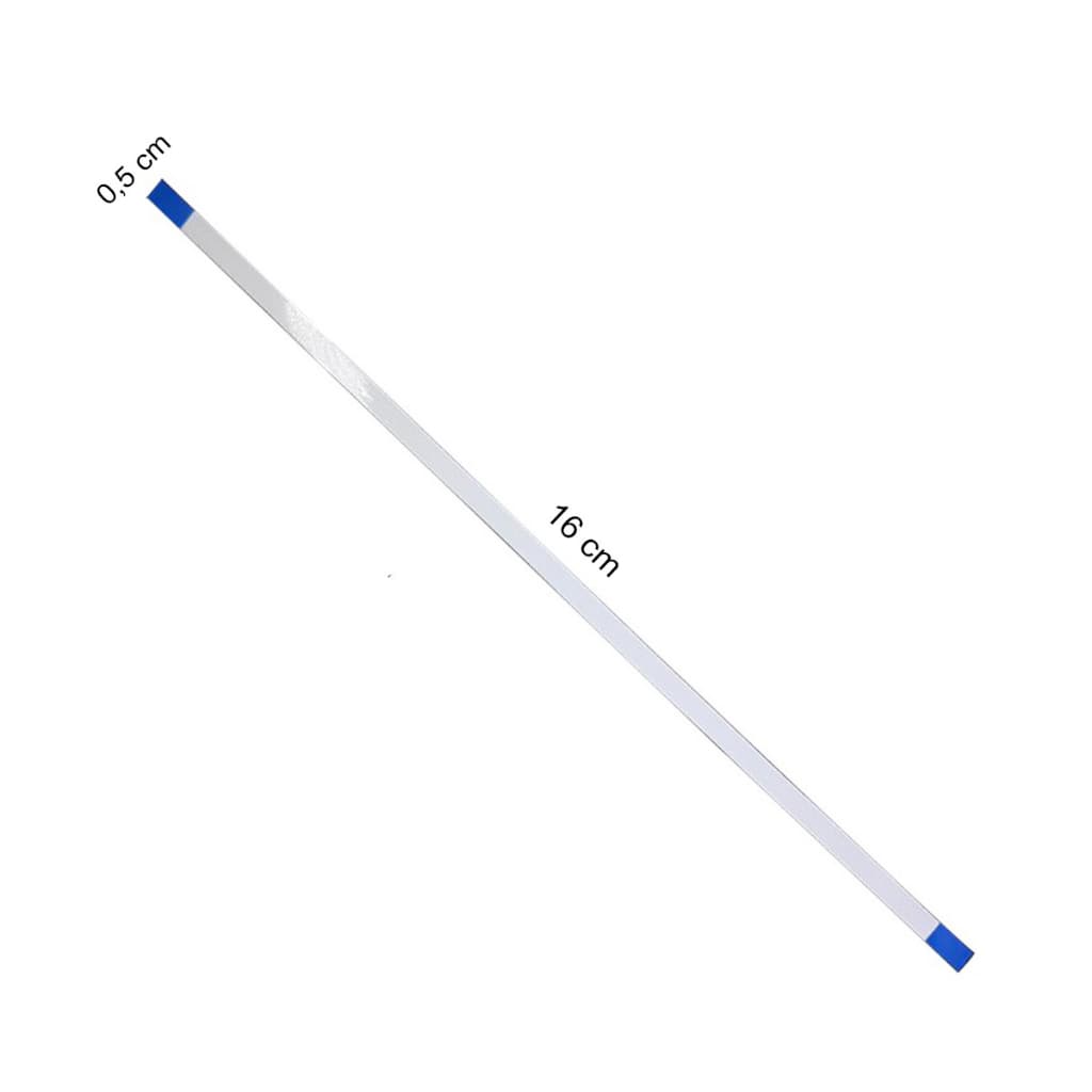 Cabo Flat 8 vias 16cm Para Reparo Eletronicos Notebook Video Game Impressora