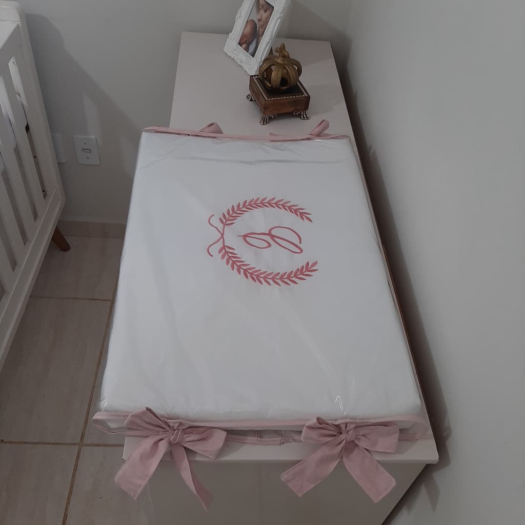 Trocador De Cômoda Personalizado | ENVIAR O NOME ou INICIAL PELO CHAT