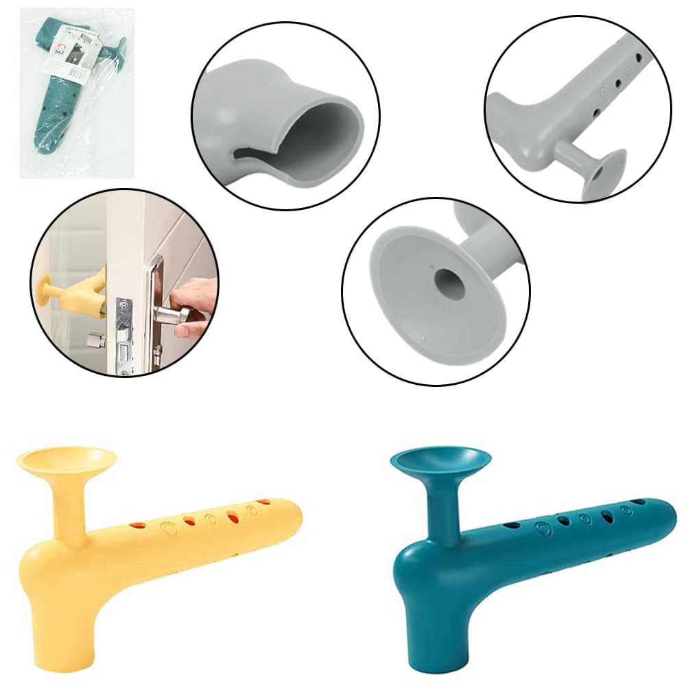 Protetor Capa De Silicone Para Maçaneta De Porta Colorido