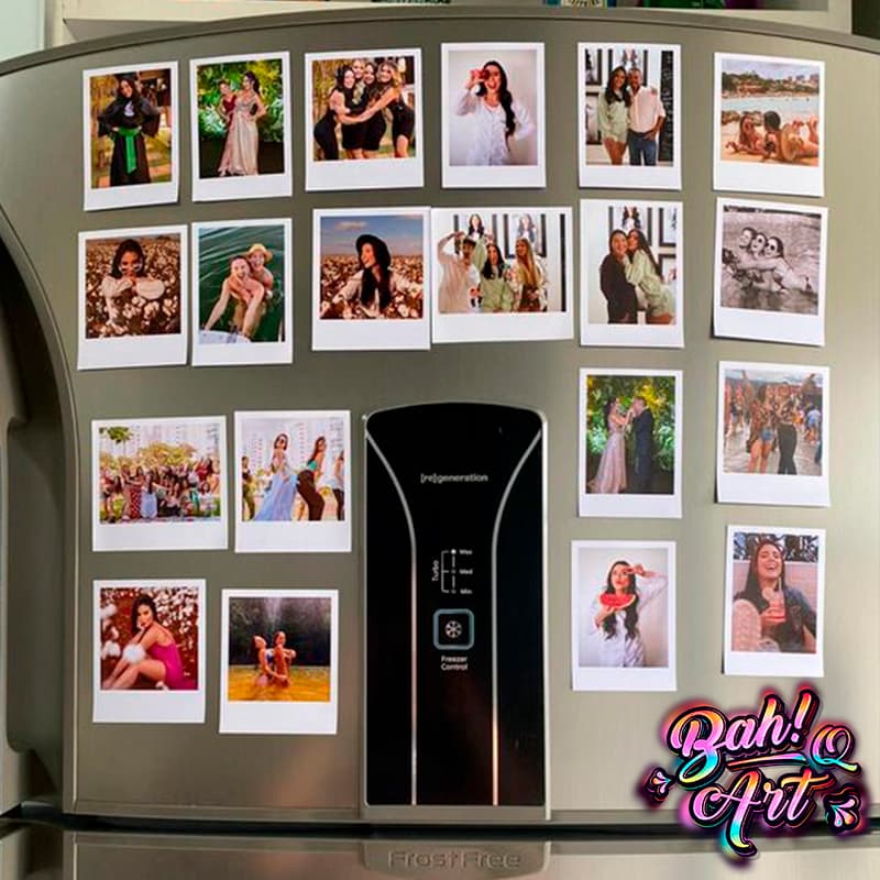 KIT FOTOS COM IMÃ DE GELADEIRA + Envio Rápido