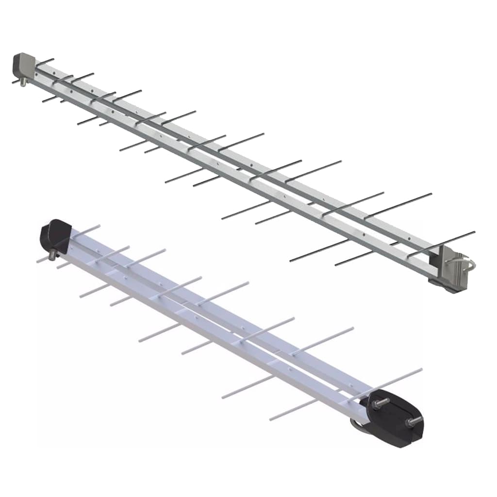 Antena Tv Digital 4K Externa UHF Digital Log 16 - 28 Elementos Casa Residência Sinal Televisão