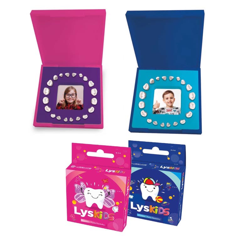 Porta Dente De Leite Album Dental Lysanda - Menina ou Menino  - Lysanda e