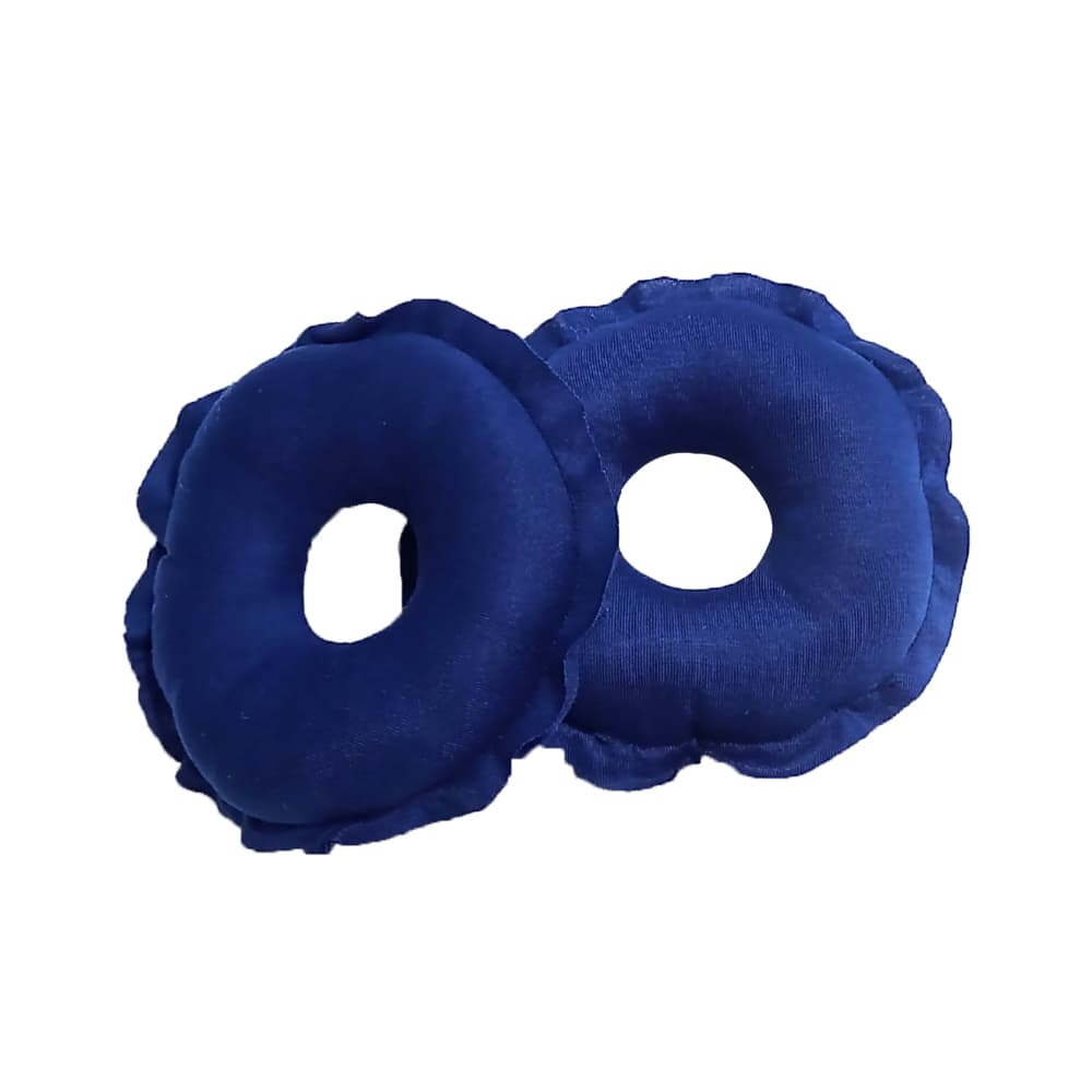 Conjunto de 2 Rosquinhas Protetor Para Peito Amamentação Macia Lavável Algodão