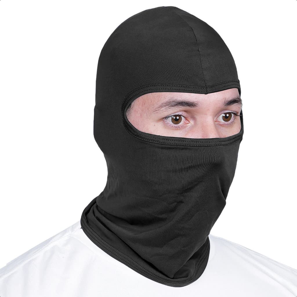 Balaclava Com Proteção UV Mascara Touca Térmica Motociclista