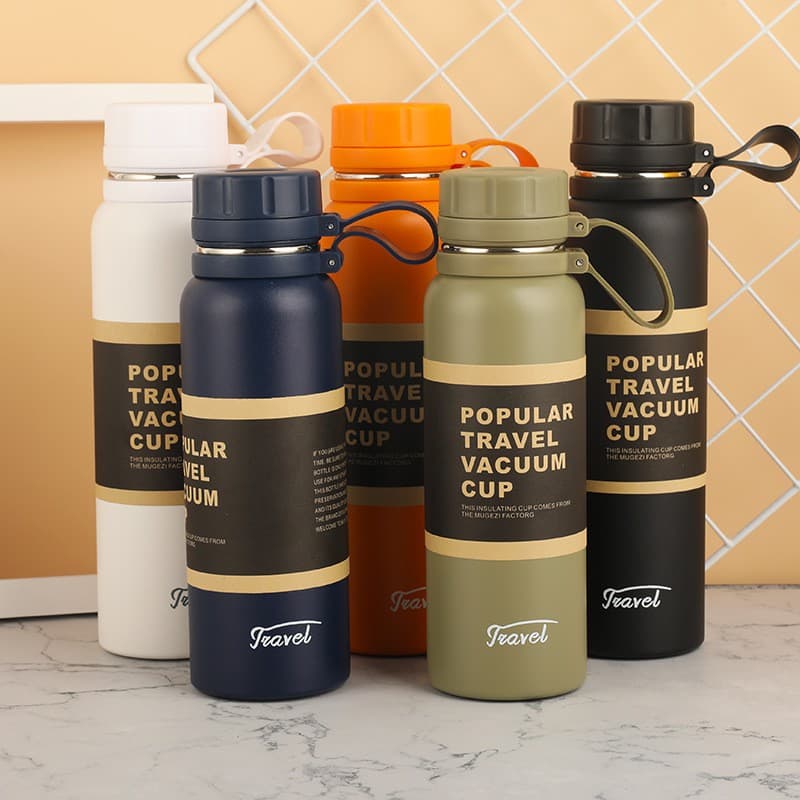 1100 /850/650 Duplo Aço Inoxidável Esporte Garrafa Térmica Ao Ar Livre Escalada De Fitness De Isolamento