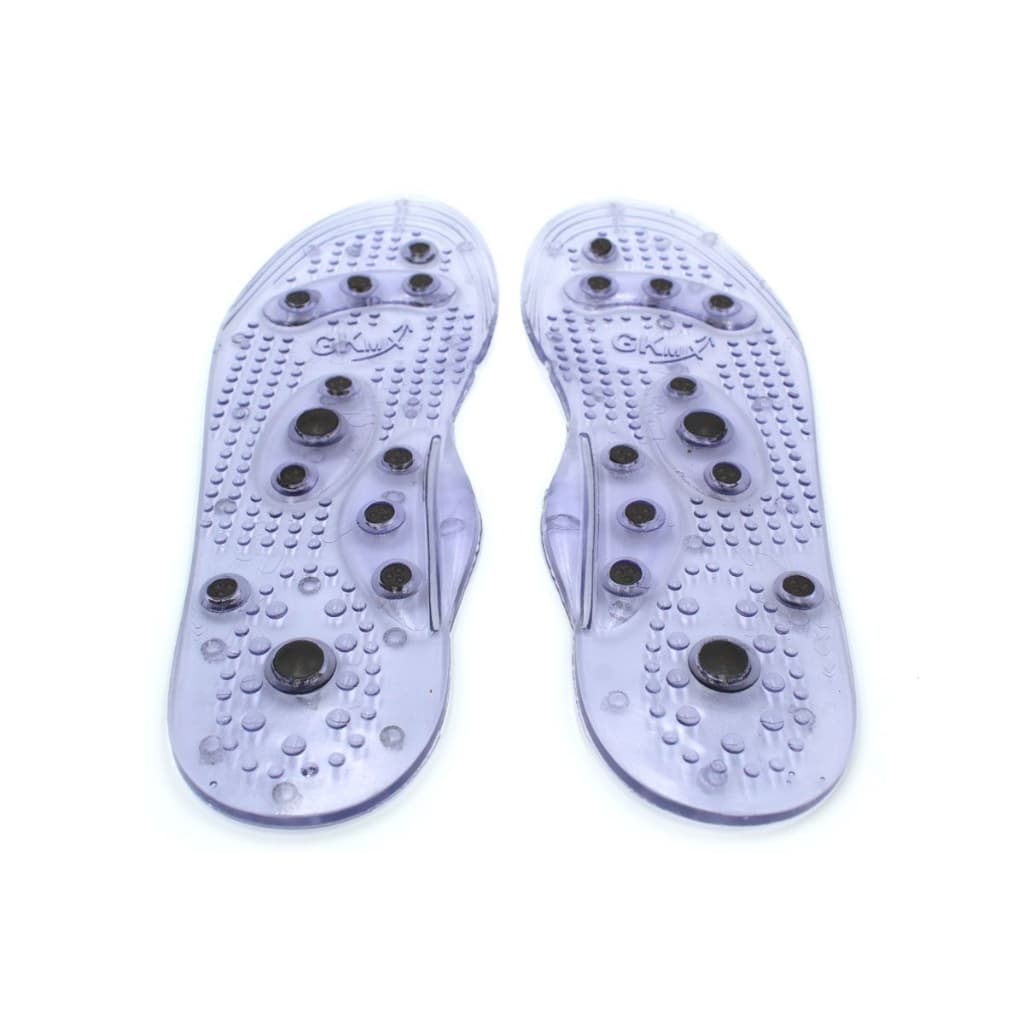 Palmilha Magnetica Gel Silicone c/imã massageador e infravermelho para corrida caminhada ou diabete