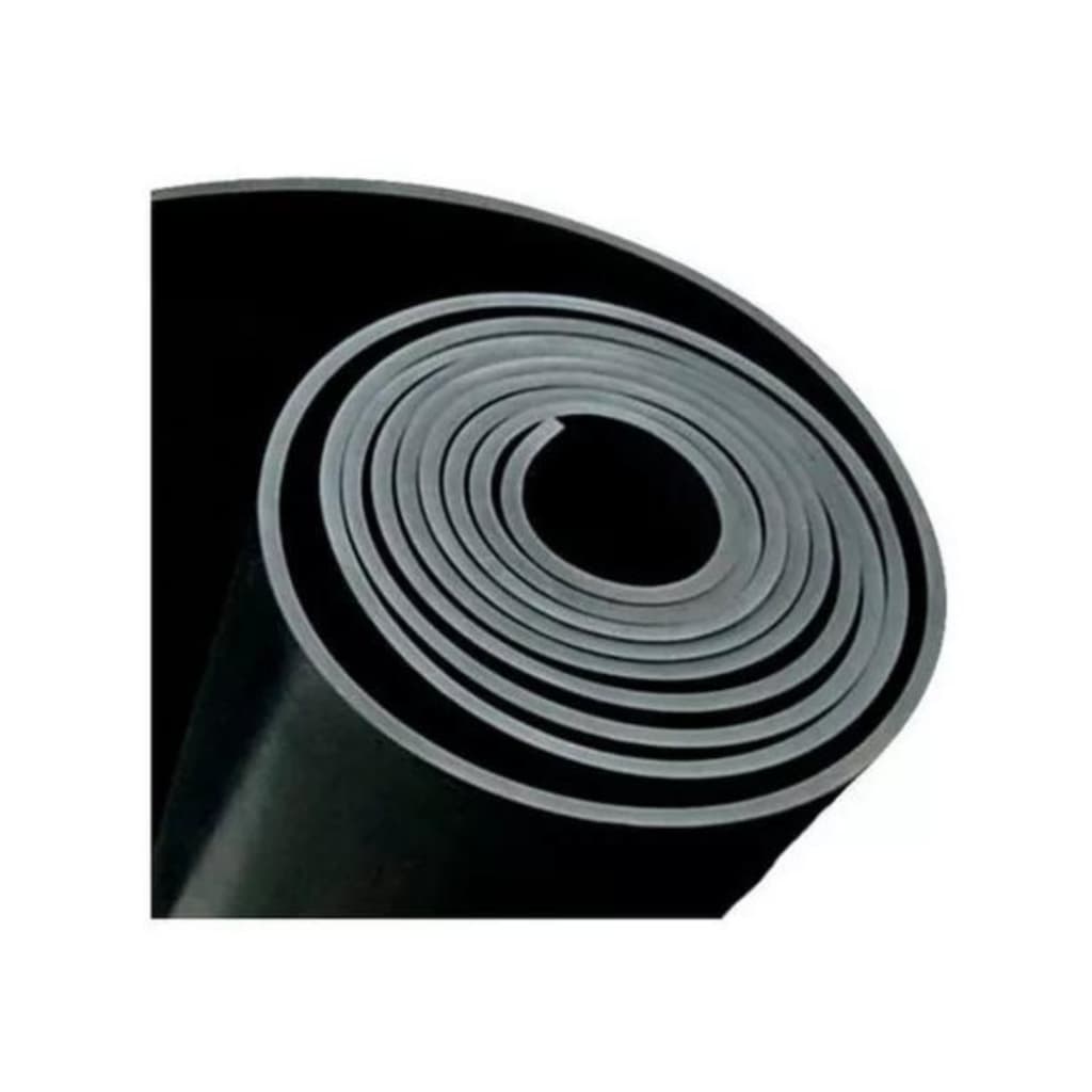 Piso De Borracha Antiderrapante 3mm X 800mm Comp.X 120mm Larg.