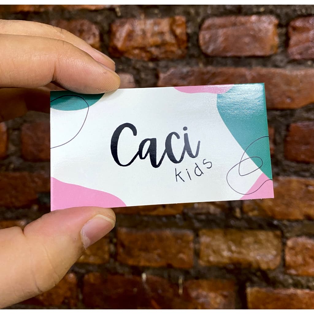 500 ~ 1000 Cartões de Visita Coloridos 250g Frente e/ou Verso - Brilho