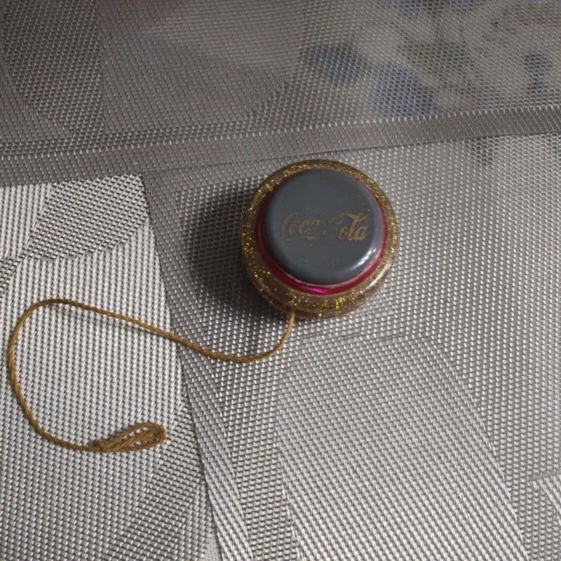 Ioiô Antigo Original Russell GALAXY Coca-Cola décadas de 80 e 90