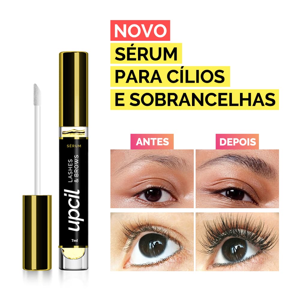 Sérum Upcil ORIGINAL Crescimento para Cílios e Sobrancelhas