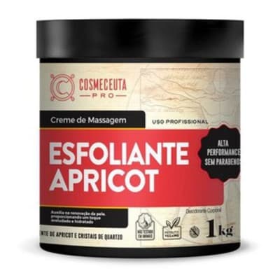 CREME DESODORANTE DE MASSAGEM ESFOLIANTE APRICOT 1KG COSMECEUTA