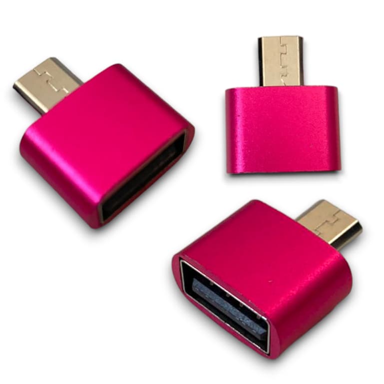 Adaptador Otg ( V8 ) Macho X USB Femea (LE-5530)