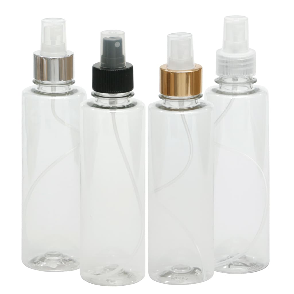 Frasco PET Reto Alto 250ml com Válvula Spray - Embalagem Profissional Multiuso