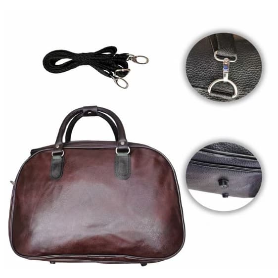 Bolsa Mala De Mão Para Viagem Bordo Couro Sintético Varias Cores sem rodinha