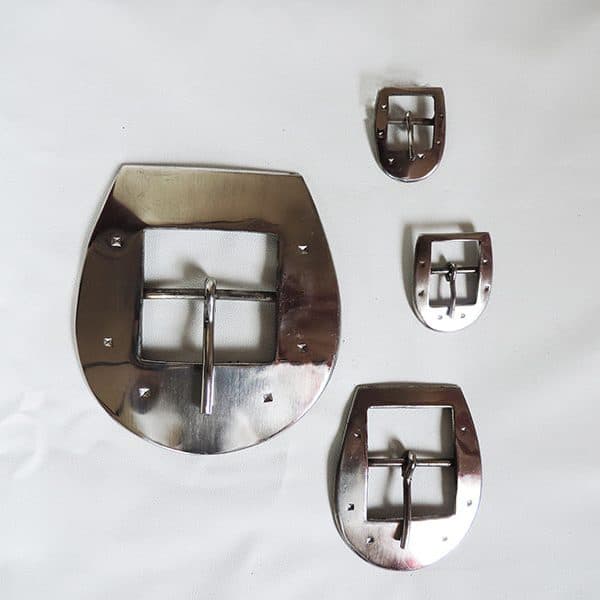 Kit 10 Fivelas de Inox Ferradura Fechada Varios Tamanhos Super Oferta