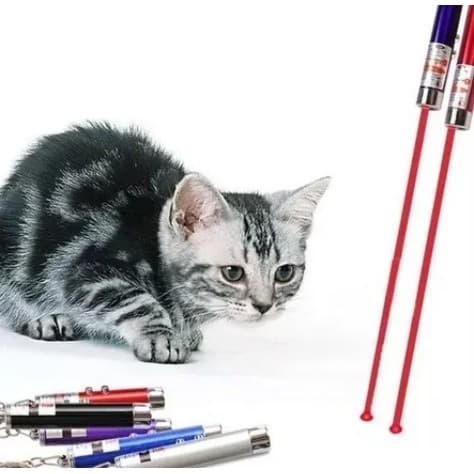 Laser point lanterna 3 em 1 Laser para gato