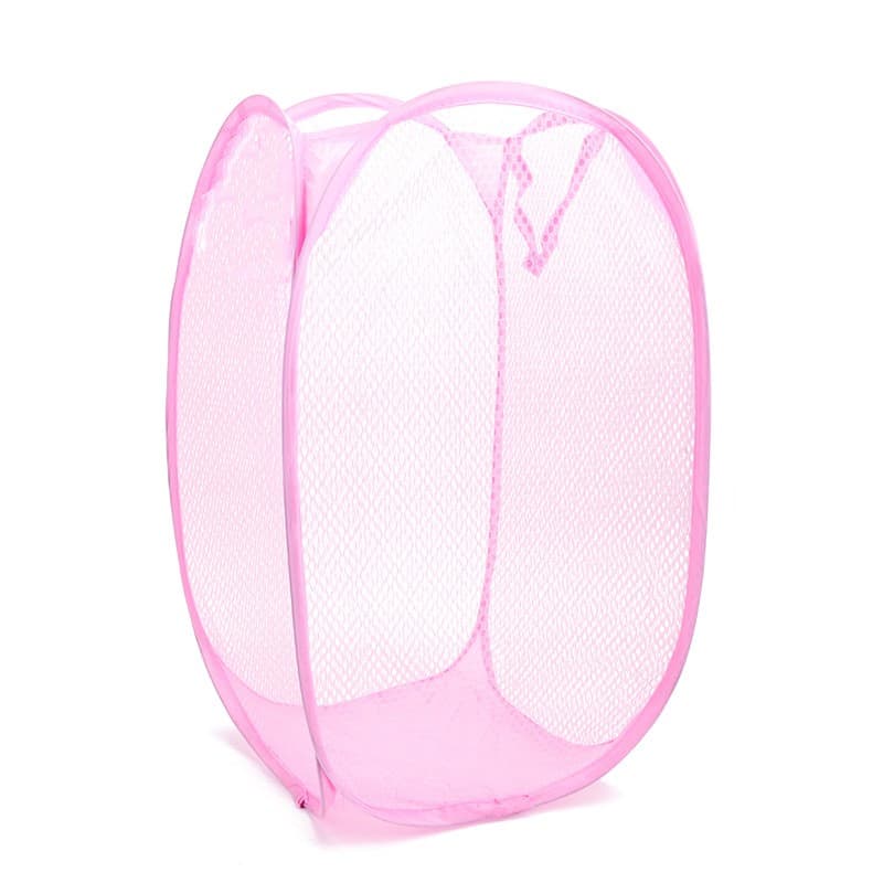 Cesto De Roupa Suja Dobrável Organizador Brinquedos Cozinha Quarto Casa 30x50Cm - Envio Imediato