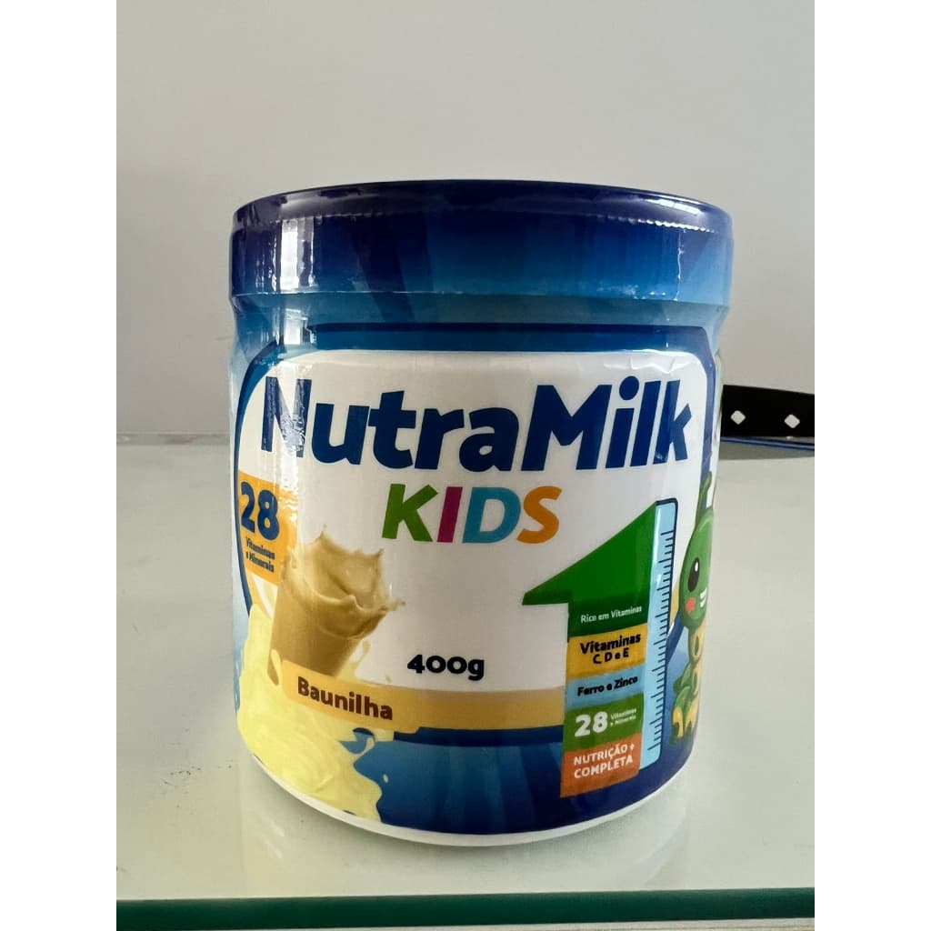 nutramilk kids 400g baunilha suplemento alimentar
