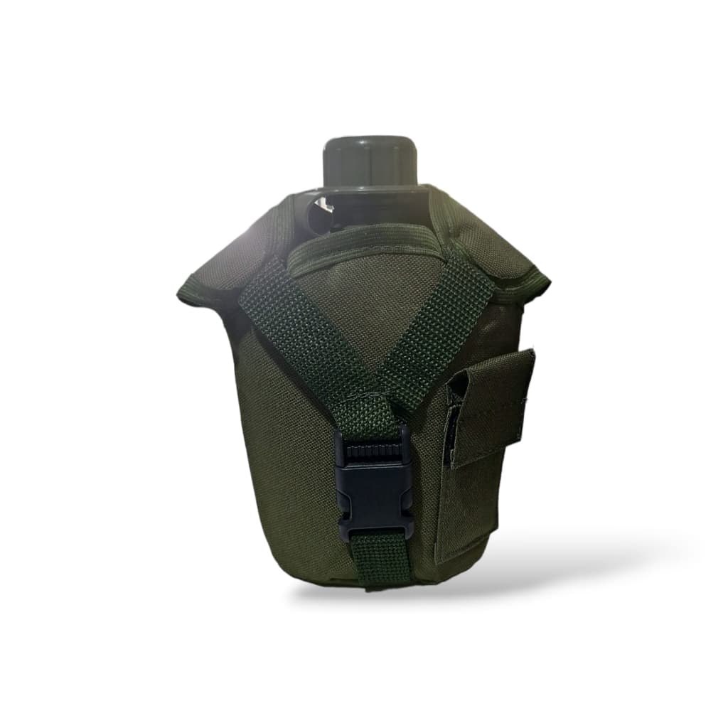 Porta Cantil Verde-oliva reforçado e com bolso externo