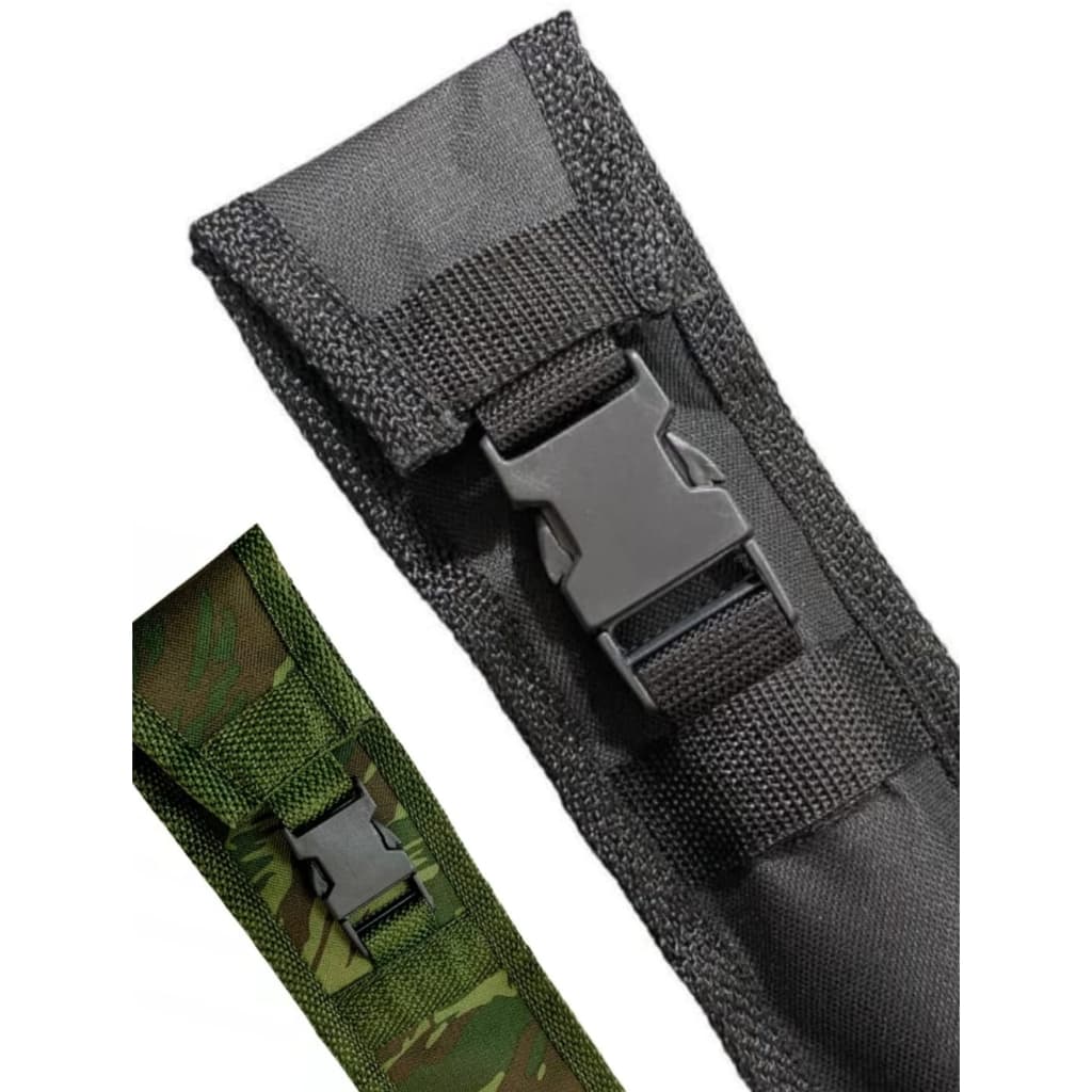 Capa para taco inteiriço de nylon 600  com bolso p/ giz bilhar sinuca snooker