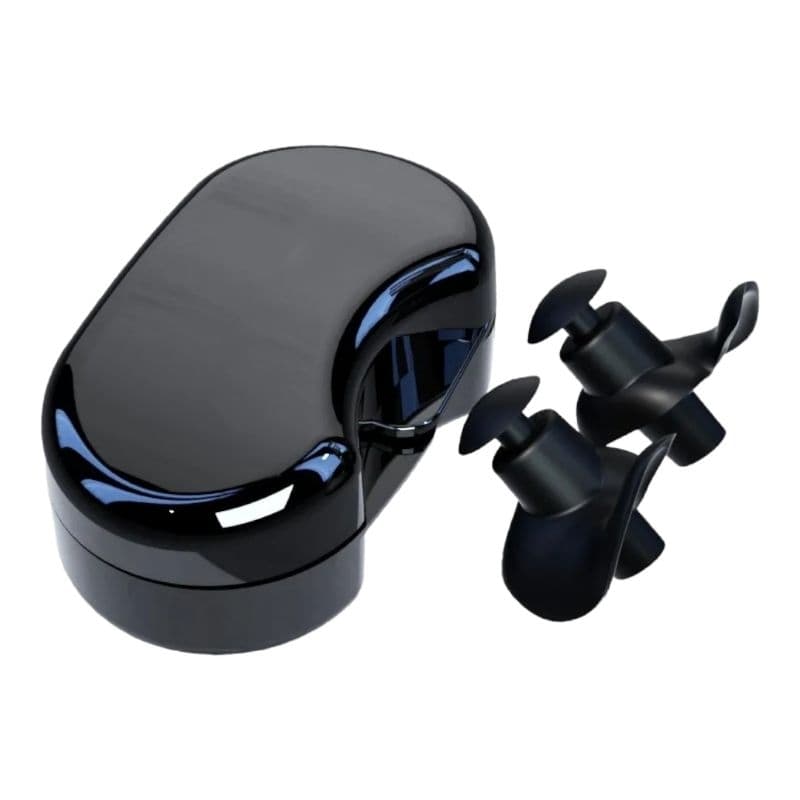 1 Par Tampão De Ouvido De Silicone Ambiental À Prova D'água E Poeira