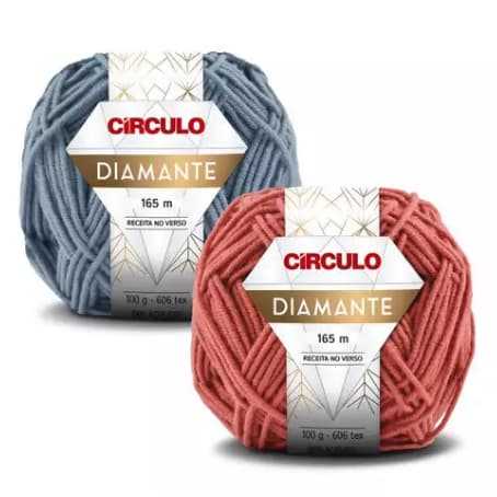 Lã Diamante Círculo 100g - 165 Metros