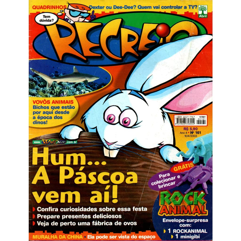Revista Recreio, Ano 4, Nº 161, 10/04/2003