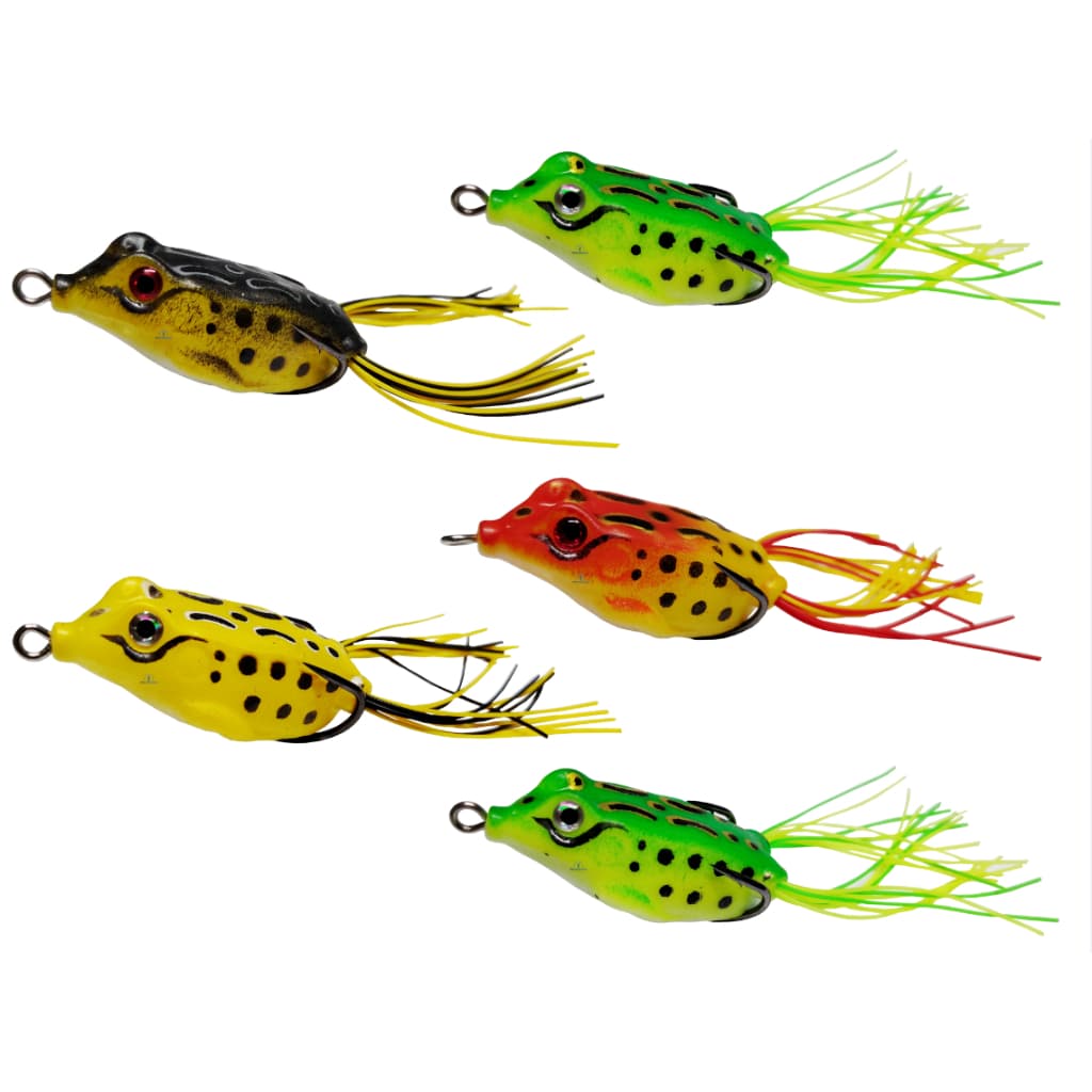 Isca Artificial Sapo Sapinho Frog 5,5cm 9g Anzol Duplo Anti Enrosco para Pesca Traira