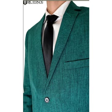 Terno Slim Fit Corte Italiano Melange (varias cores) mais elegante da Shopee