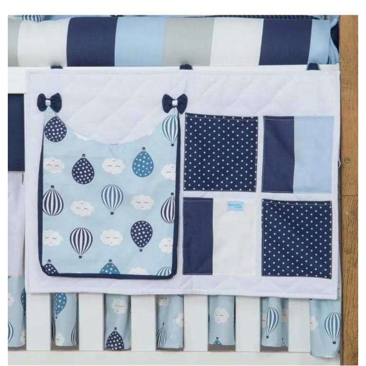 Porta Fraldas de Berço com laço para amarrar menino menina