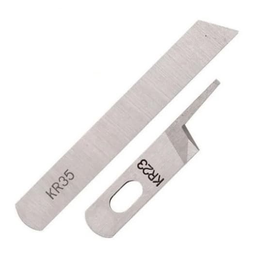 Jogo Facas Corte Overlock Siruba 737 747 757f Industrial