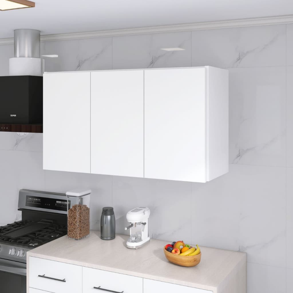 Armário De Parede Aéreo Multiuso 3 Portas Cores