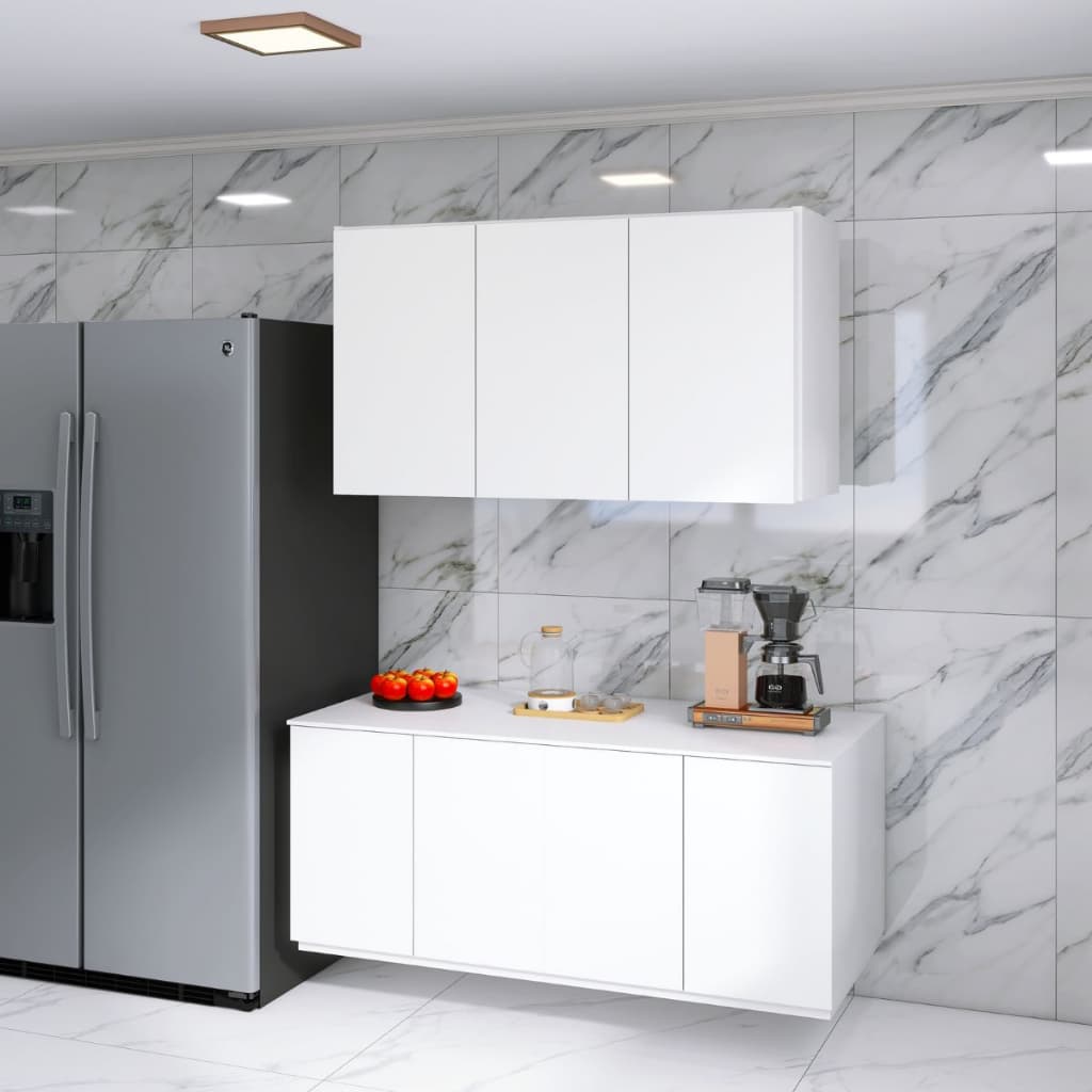 Armário Multiuso De Parede Aéreo Cores 3 Portas