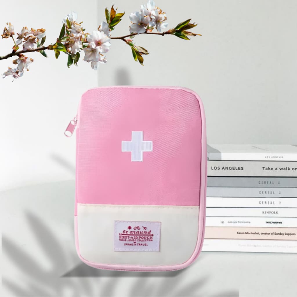 Kit Médica De Primeiros Socorros Portátil Viagem Acampamento Ao Ar Livre Útil Mini Saco De Armazenamento De Emergência