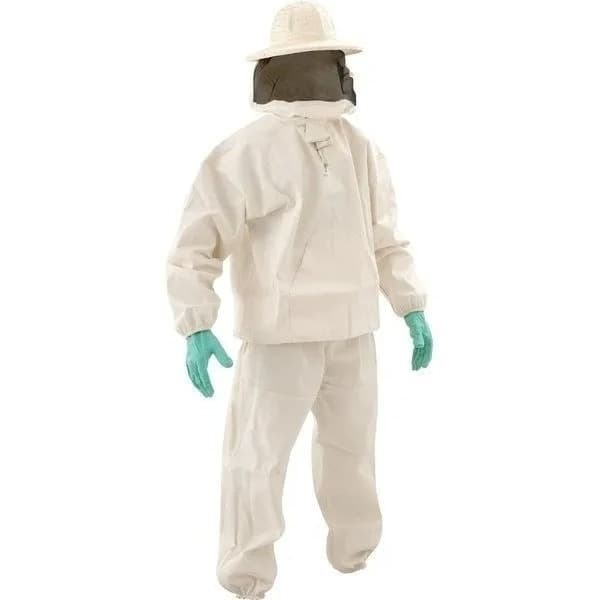 Kit Apicultor Completo Macacão Apicultura Tnt Oferta