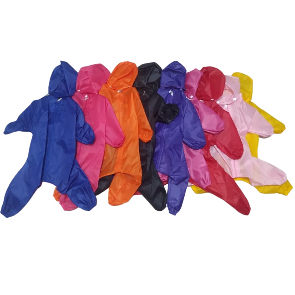 Capa de chuva para cães e gatos ,Roupa de chuva para Pet, Cachorro e Gato.