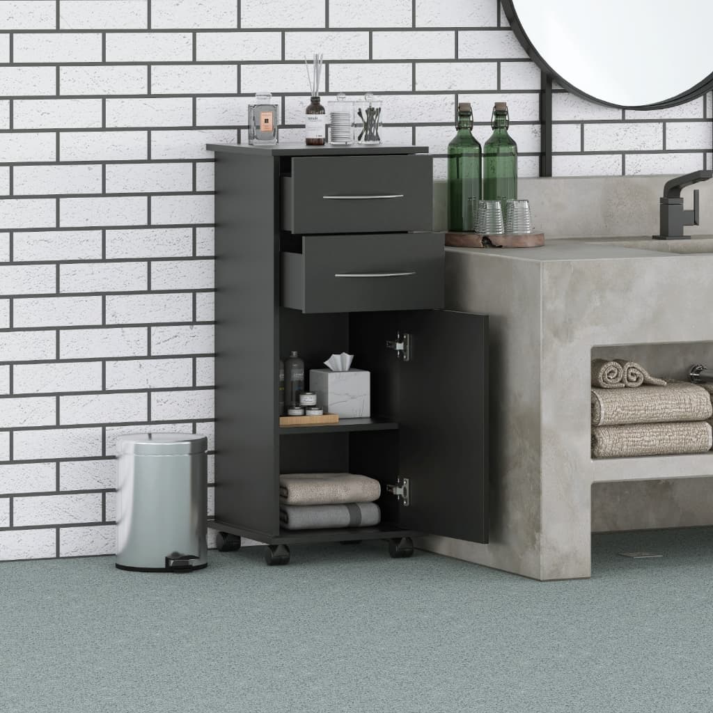 Carrinho Auxiliar **PROMO**  Escritório/Salão de Beleza/Manicure /Dentista 2 Gavetas