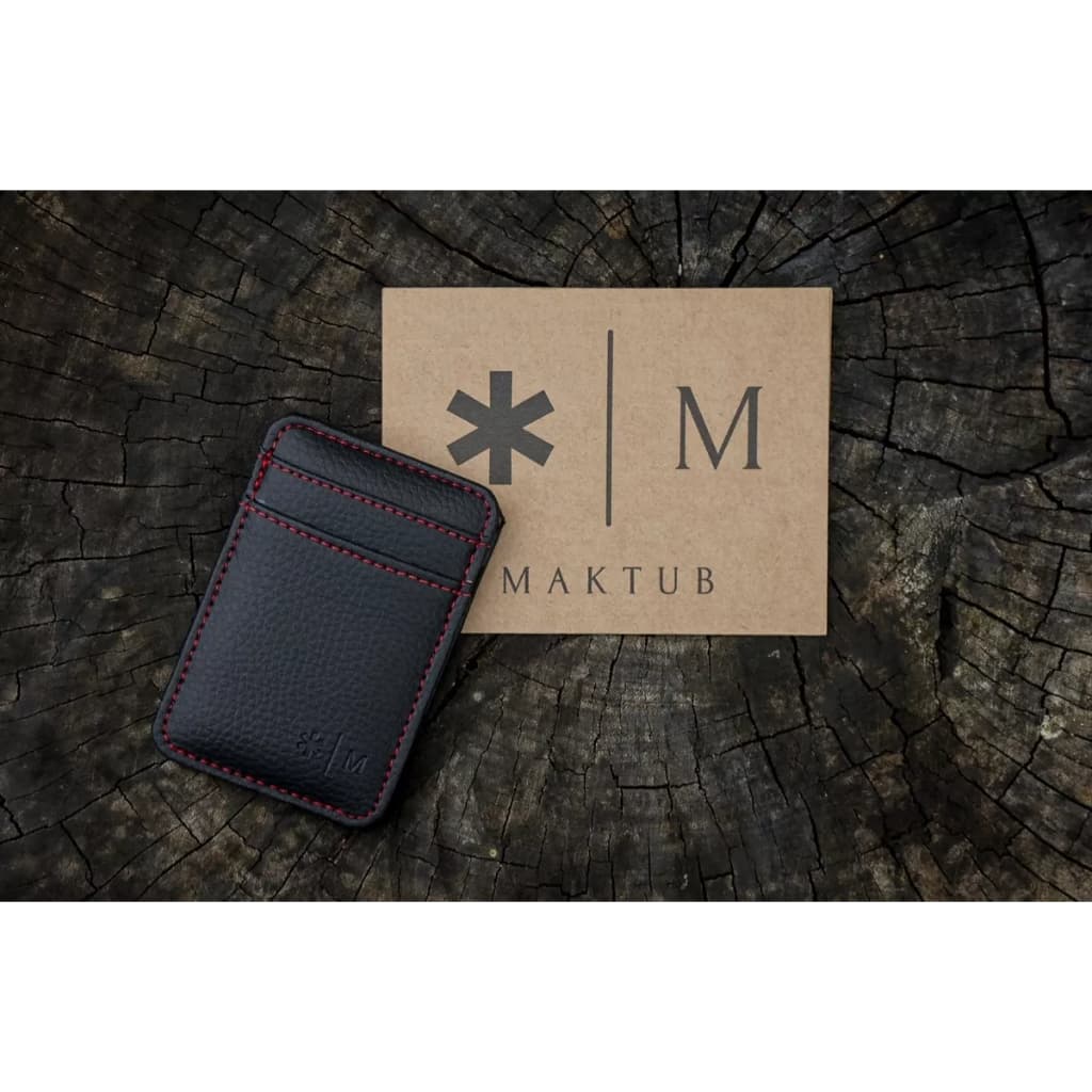 Carteira Mágica Maktub Bahamas Porta Cartão CNH Estilo Flip Compacta Slim