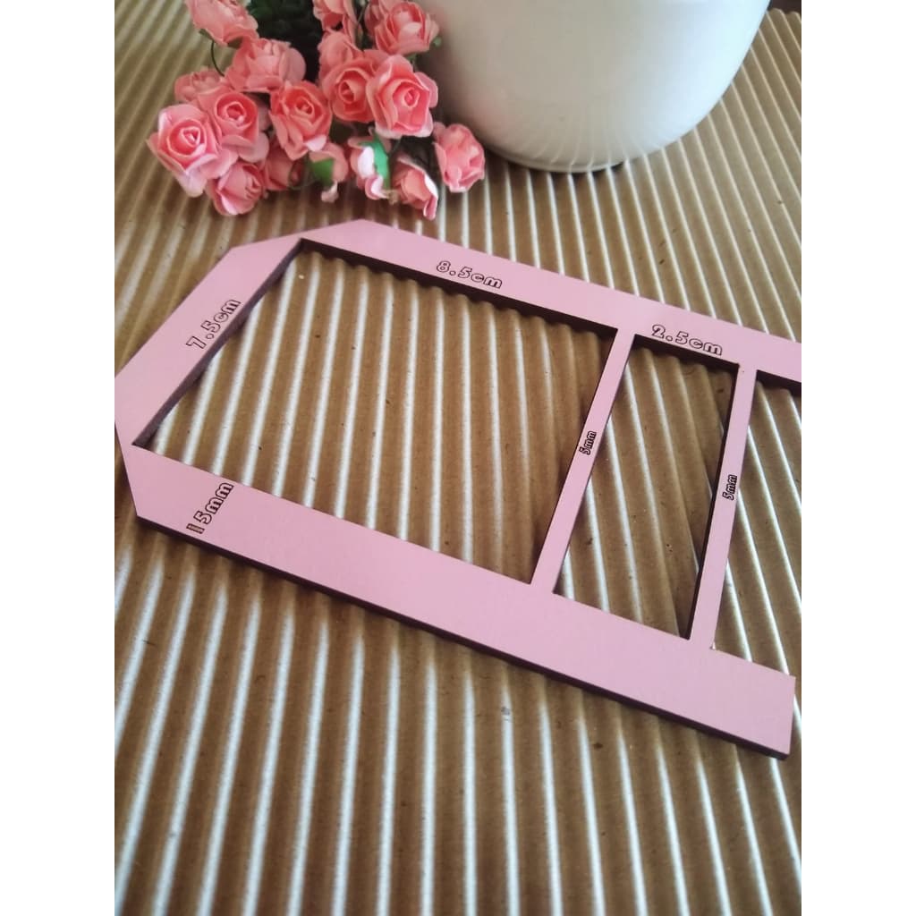 gabarito para mini calendário MDF