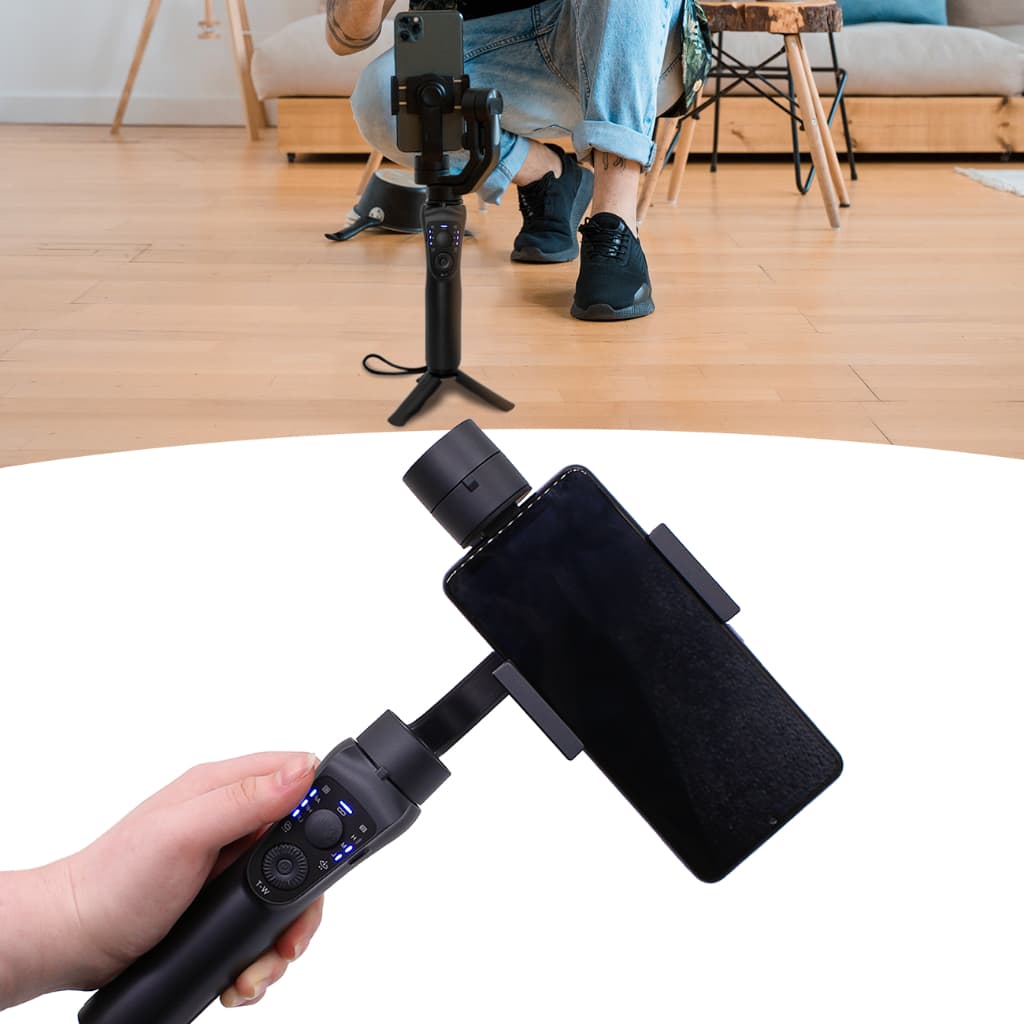 Estabilizador 3 Eixos P/ Celular Smartphone Gimbal L7cpro