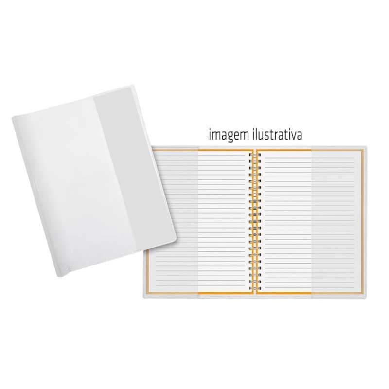 Capa Plastica Polietileno Caderno Brochurão e Livro