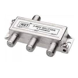 Divisor De Antena 1x3 Alta Frequência 5 A 2500 Mhz Para Antena