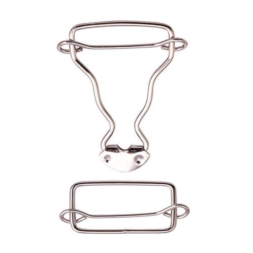 Fivela para Jardineira 4 cm Niquel