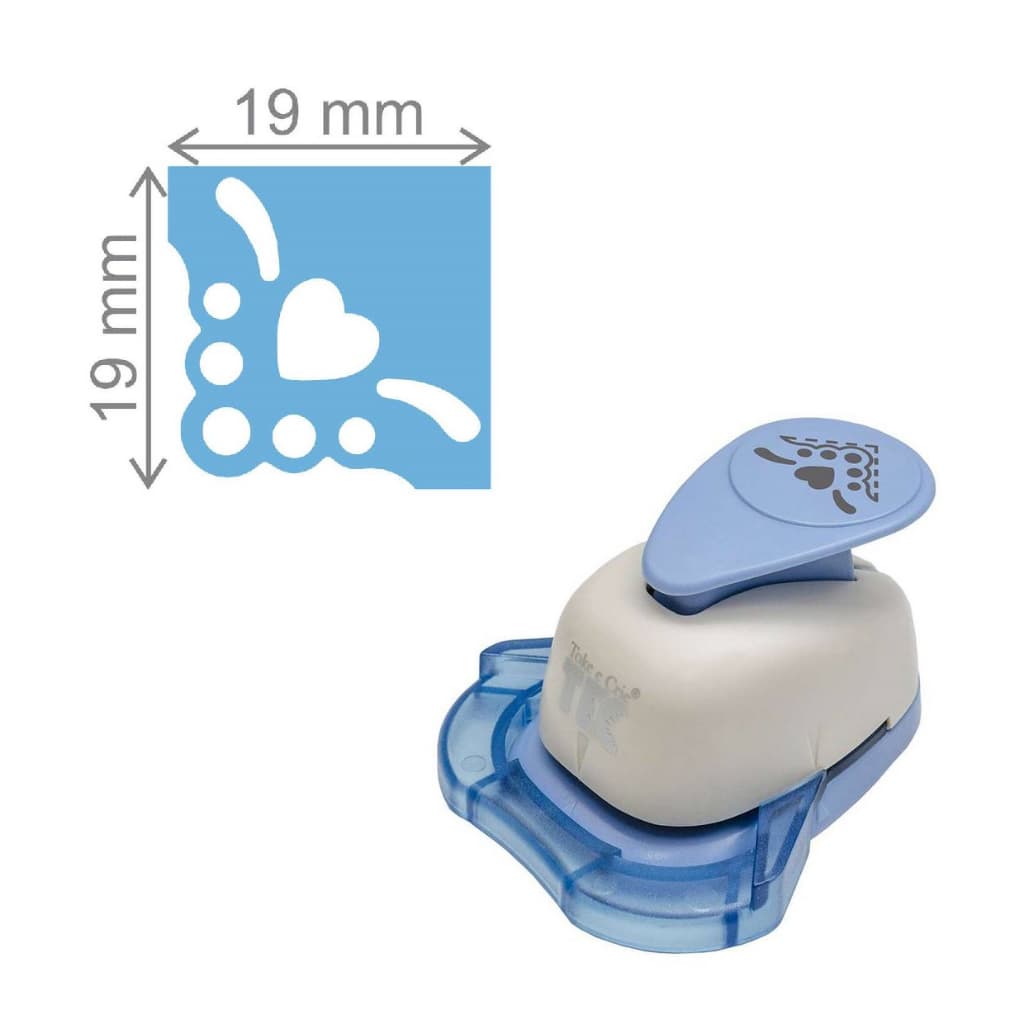 Furador Scrapbook Cantoneira Gigante Coordenado - Toke e Crie