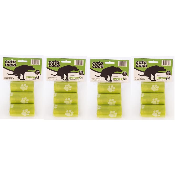 Saquinhos higiênicos cata caca 240 unidades