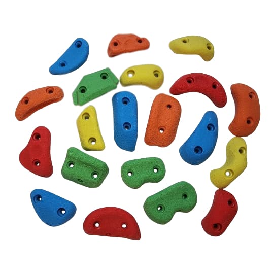 Kit 20 Agarras de Escalada Infantil ou Iniciantes
