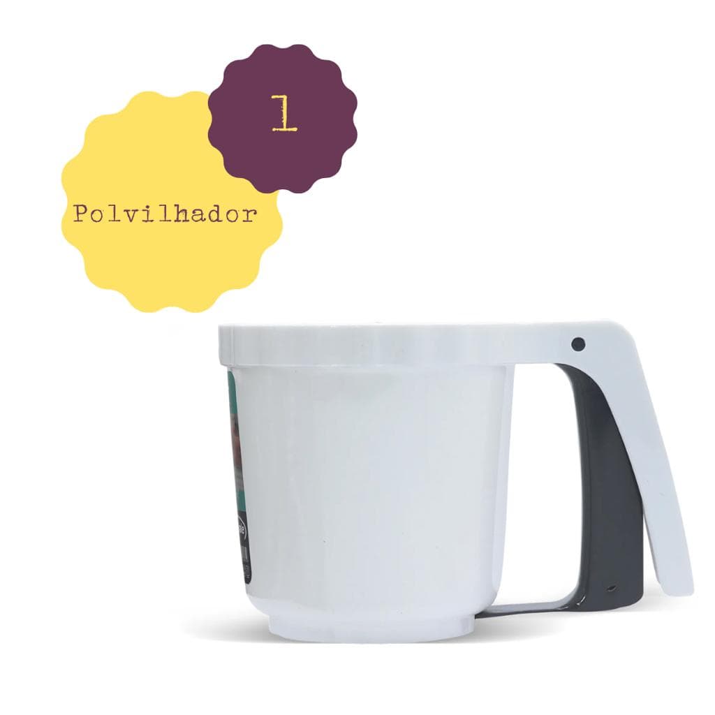 Polvilhador Tapioqueira Peneira Para Farrinha Tapioca Beiju