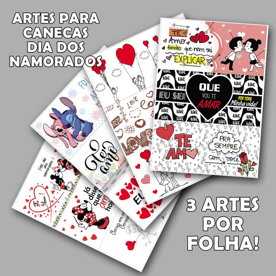 KIT COM 5, 10 OU 15 FOLHAS A4 PARA SUBLIMAÇÃO, MANDE SUA ARTE OU ESCOLHA AS ARTES DISPONÍVEIS 3
